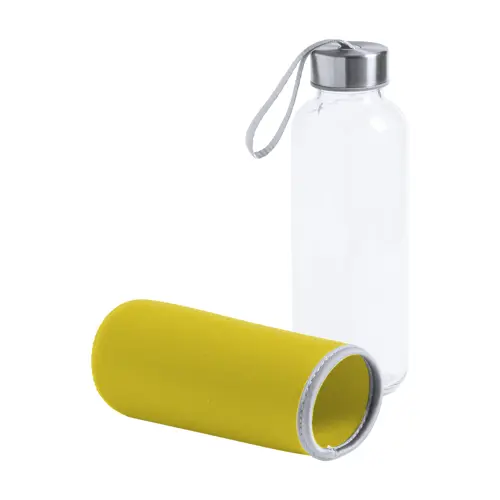 Borraccia in vetro 420ml con custodia in neoprene
