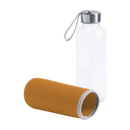 Borraccia in vetro 420ml con custodia in neoprene