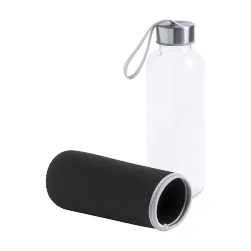 Borraccia in vetro 420ml con custodia in neoprene