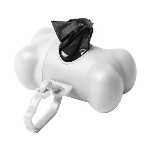 Distributore di sacchetti igienici per cane a forma di osso