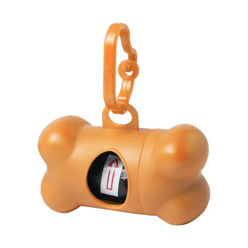 Distributore di sacchetti igienici per cane a forma di osso