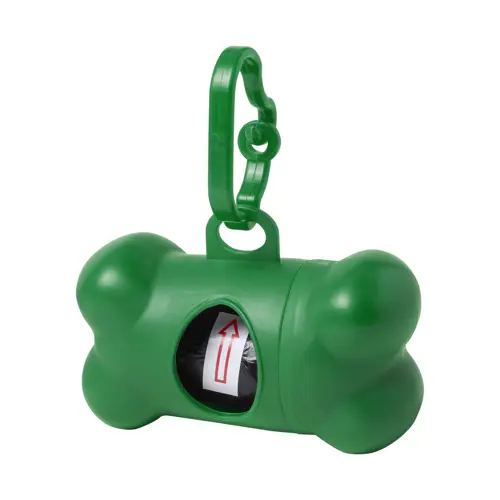 Distributore di sacchetti igienici per cane a forma di osso