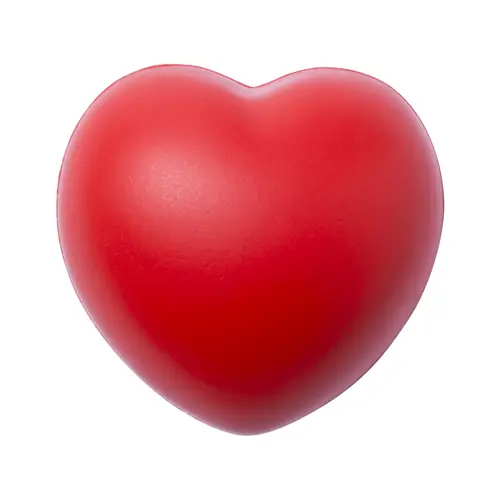Pallina antistress a forma di cuore