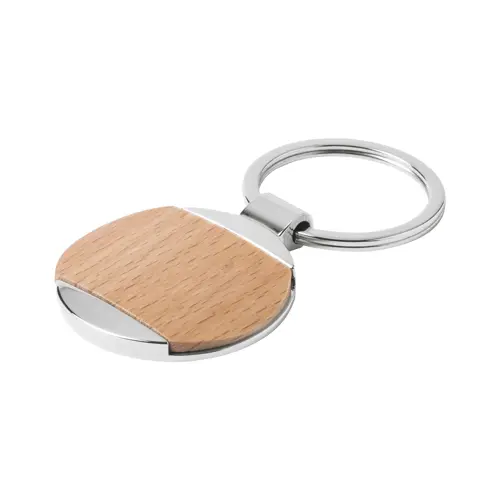 Portachiavi in legno e metallo