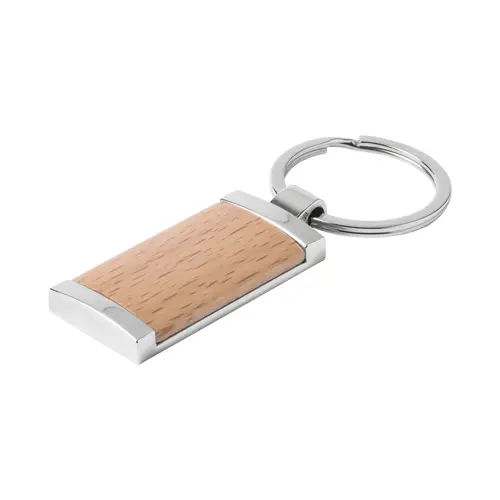 Portachiavi in legno e metallo