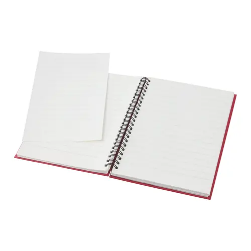 Block notes A5 con fogli a righe in carta riciclata