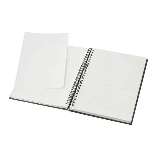 Block notes A5 con fogli a righe in carta riciclata