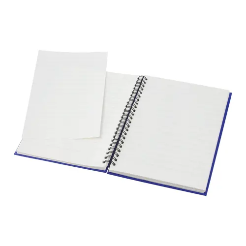 Block notes A5 con fogli a righe in carta riciclata