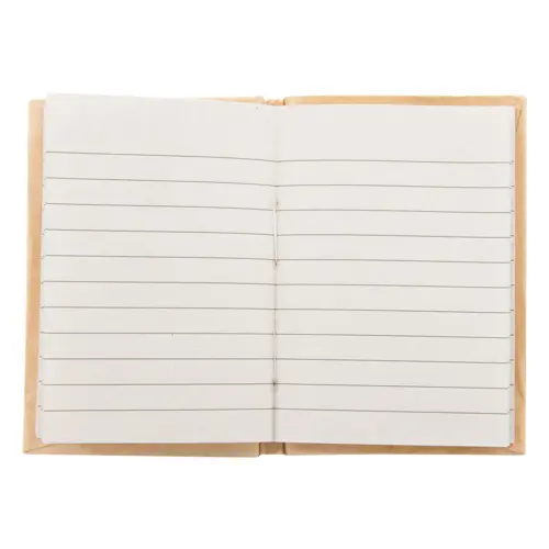 Block Notes A7 in carta riciclata con fogli a righe