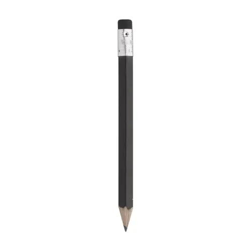 Mini matita in legno con gomma misure ø7×100 mm