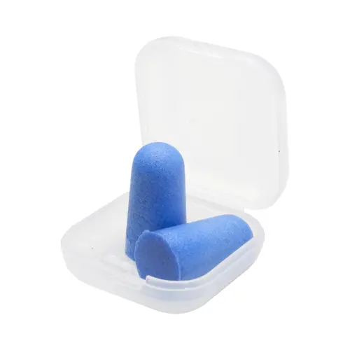 Tappi per le orecchie in EVA colorati in astuccio di plastica