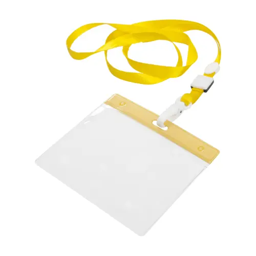 Lanyard in poliestere con porta badge