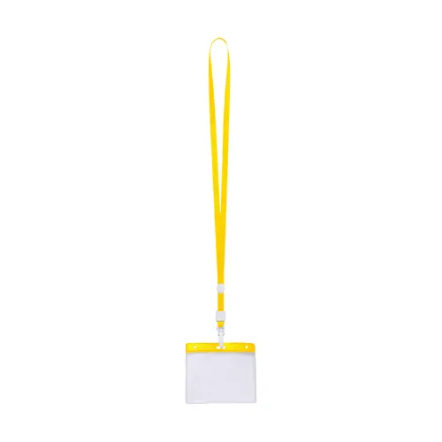Lanyard in poliestere con porta badge