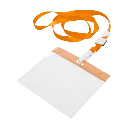 Lanyard in poliestere con porta badge