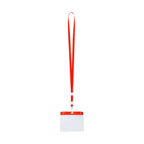 Lanyard in poliestere con porta badge
