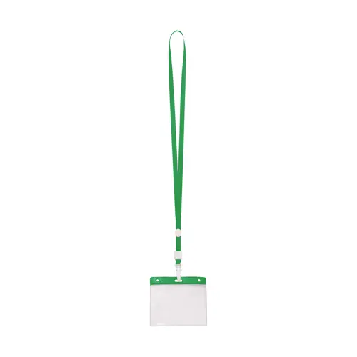 Lanyard in poliestere con porta badge