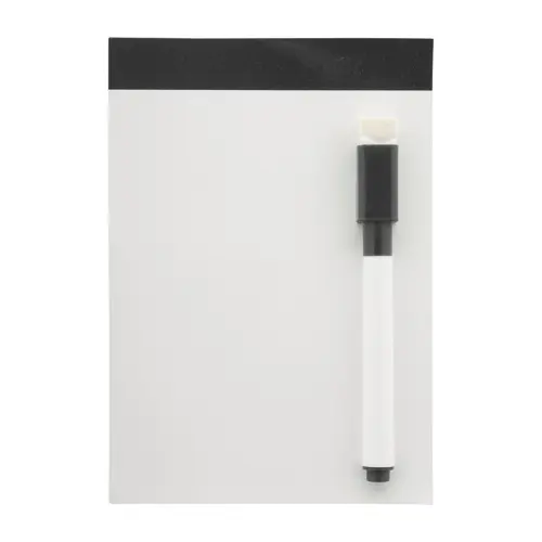 Lavagna magnetica dotata di pennarello e cancellino