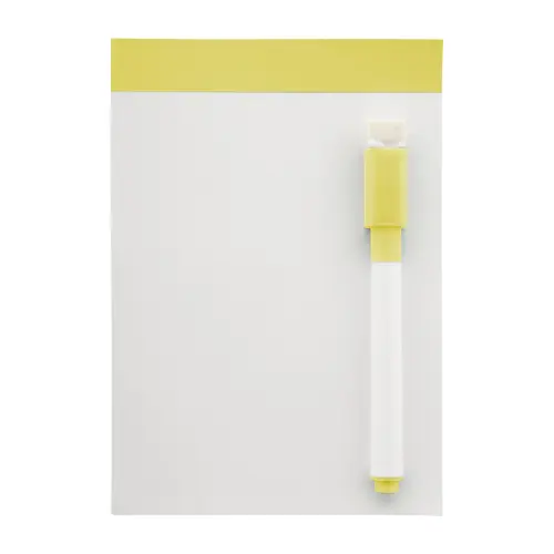 Lavagna magnetica dotata di pennarello e cancellino