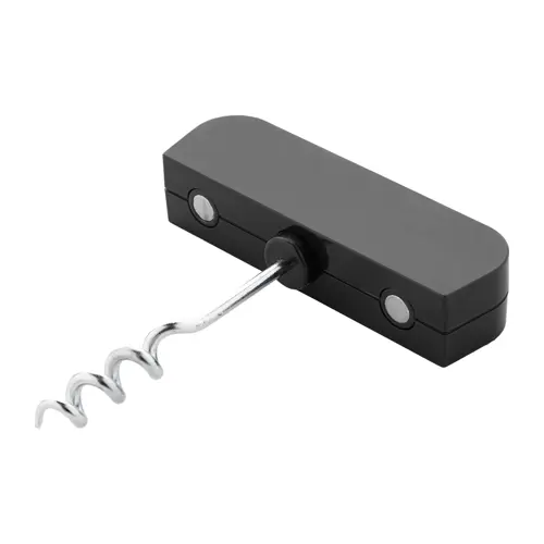 Portabottiglie con cavatappi in bambù e ABS riciclato