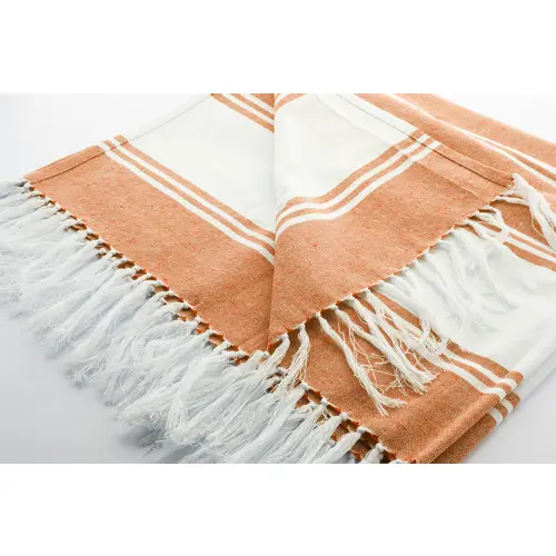 Telo mare pareo bicolore in cotone 210gr 90×180cm