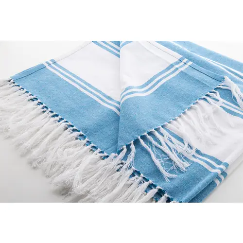 Telo mare pareo bicolore in cotone 210gr 90×180cm