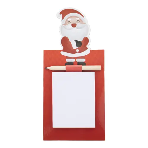 Blocco note magnetico natalizio