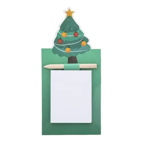 Blocco note magnetico natalizio