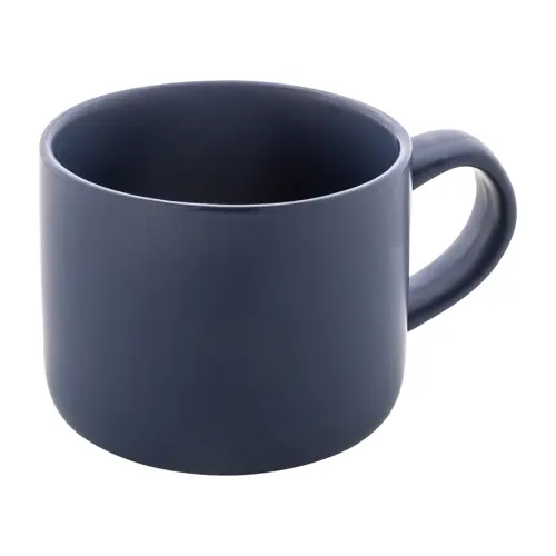 Set da tè in ceramica con finitura opaca composta da teiera e tazza