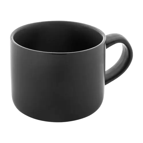 Set da tè in ceramica con finitura opaca composta da teiera e tazza