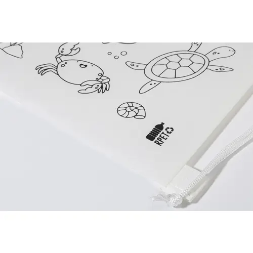 Sacca in RPET da colorare RPET con pastelli