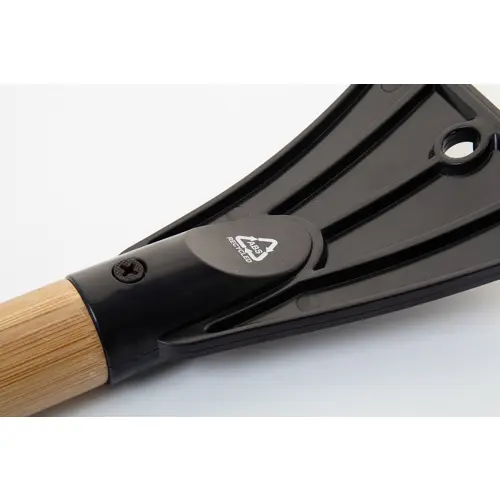 Raschietto per ghiaccio in ABS riciclato e manico bambù