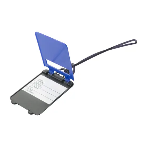 Etichetta per bagagli a forma di valigia in plastica