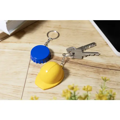 Portachiavi a forma di casco di sicurezza