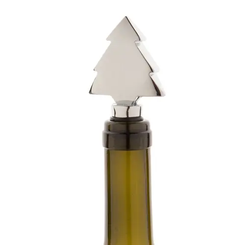 Set vino natalizio in scatola regalo di cartoncino nero