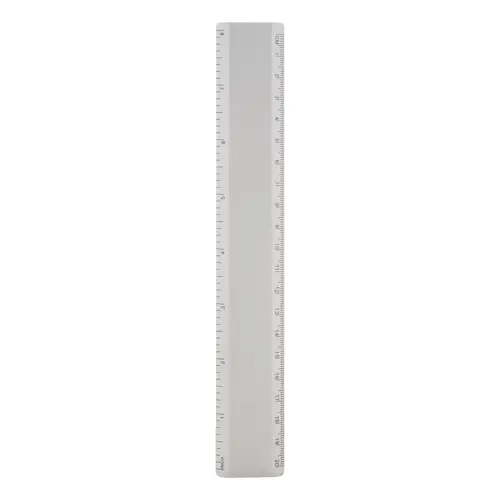 Righello in alluminio da 20 cm