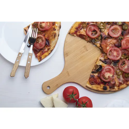 Tagliere in bambù per pizza da 32 cm