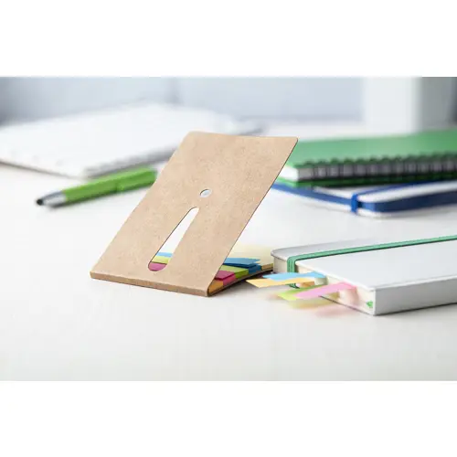 Notepad adesivi con punto esclamativo fustellato sulla copertina