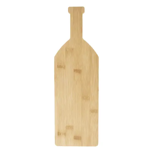 Tagliere in legno di bambù a forma di bottiglia