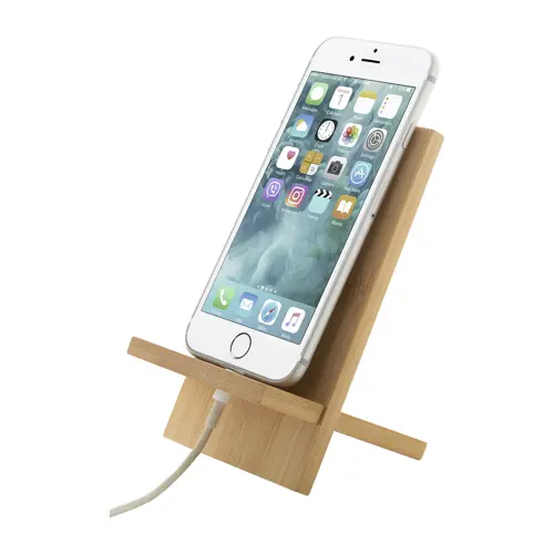 Supporto cellulare in bambù