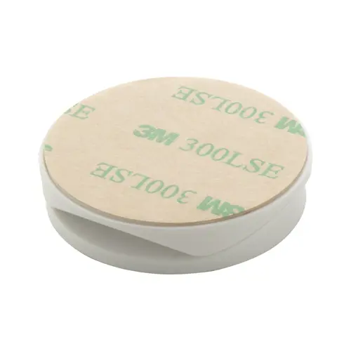 Porta telefono adesivo in plastica ricoperto in bambù