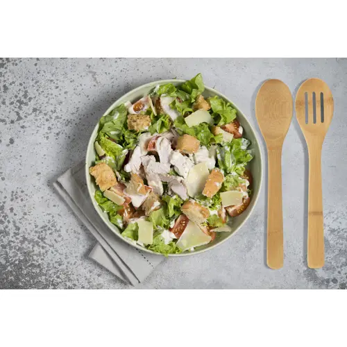 Set posate in bambù per insalata 