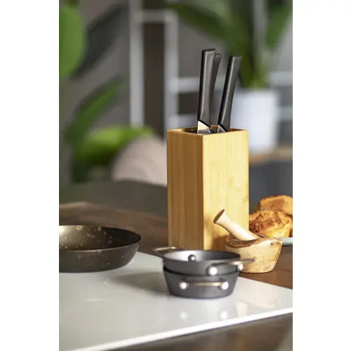 Porta coltelli in bambù