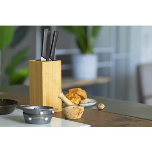 Porta coltelli in bambù