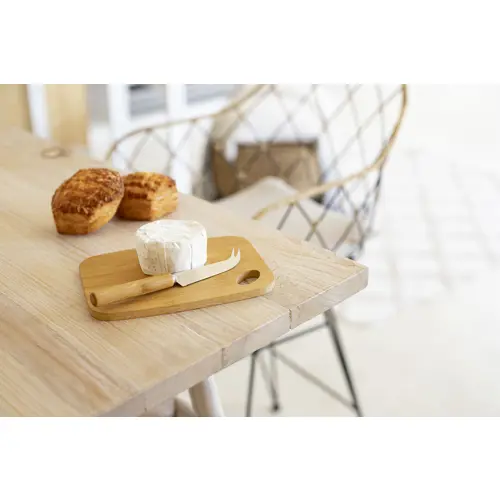 Tagliere e coltello per formaggio 200×143×10 mm