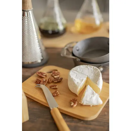 Tagliere e coltello per formaggio 200×143×10 mm