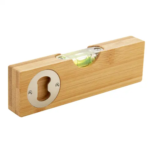 Livella a bolla d'aria con apribottiglie