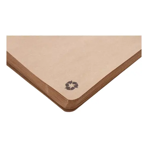 Block note A5 copertina e 60 fogli neutri in carta kraft riciclata