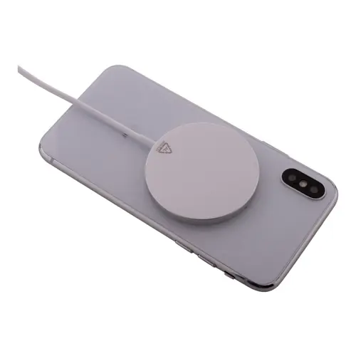 Caricatore magnetico wireless corpo in alluminio riciclato da 10W