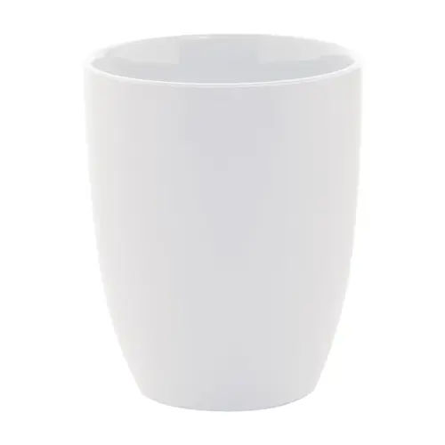 Tazza bicolore in ceramica bianca e interno colorato con confezione di cartoncino kraft 340ml