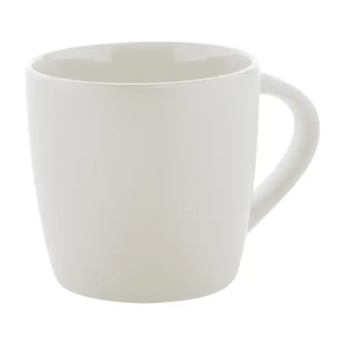 Tazza in ceramica colorata finitura esterna opaca e interna lucida in confezione in cartoncino kraft 280ml